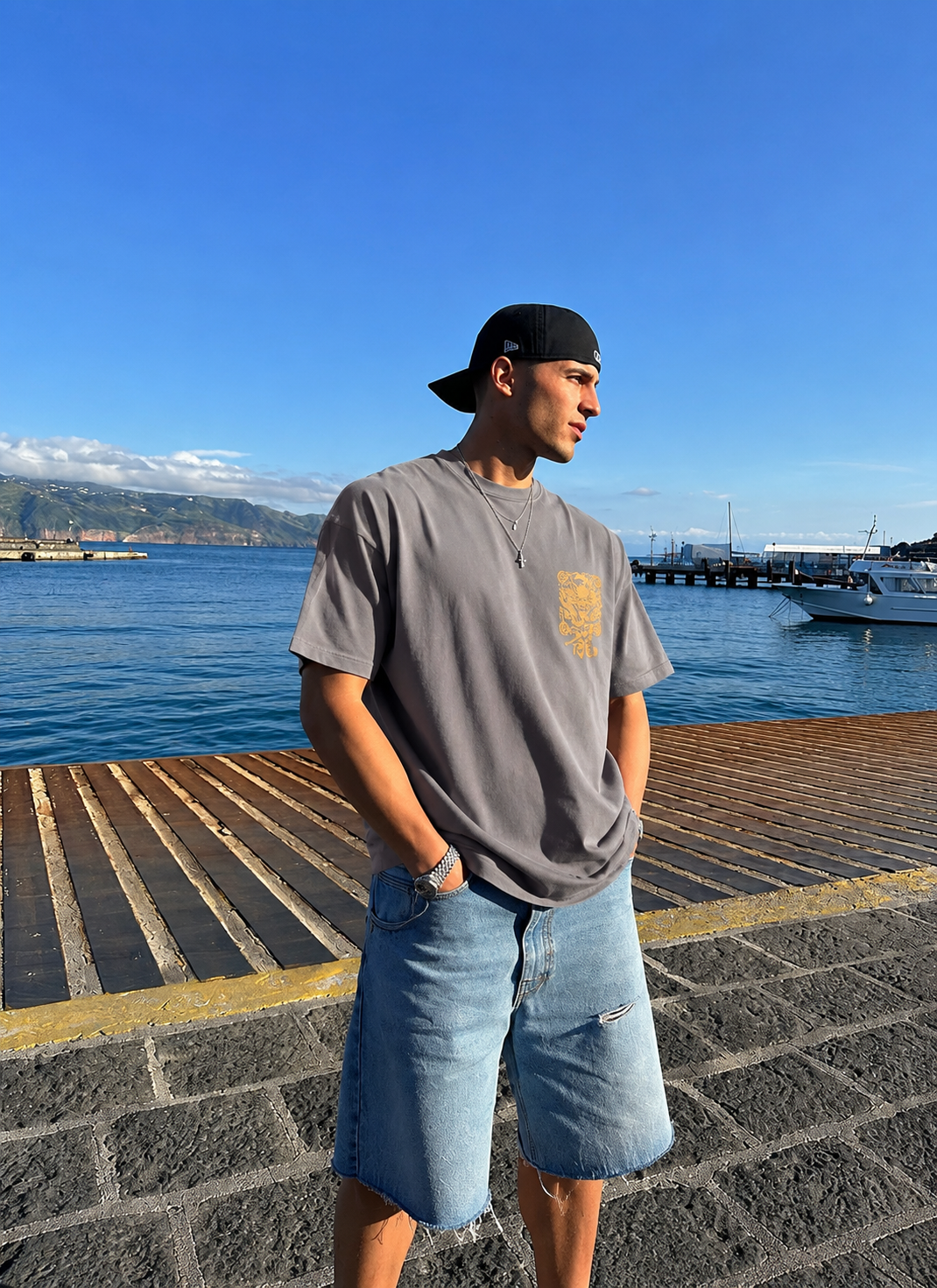 Born To Compete Oversized T-shirt