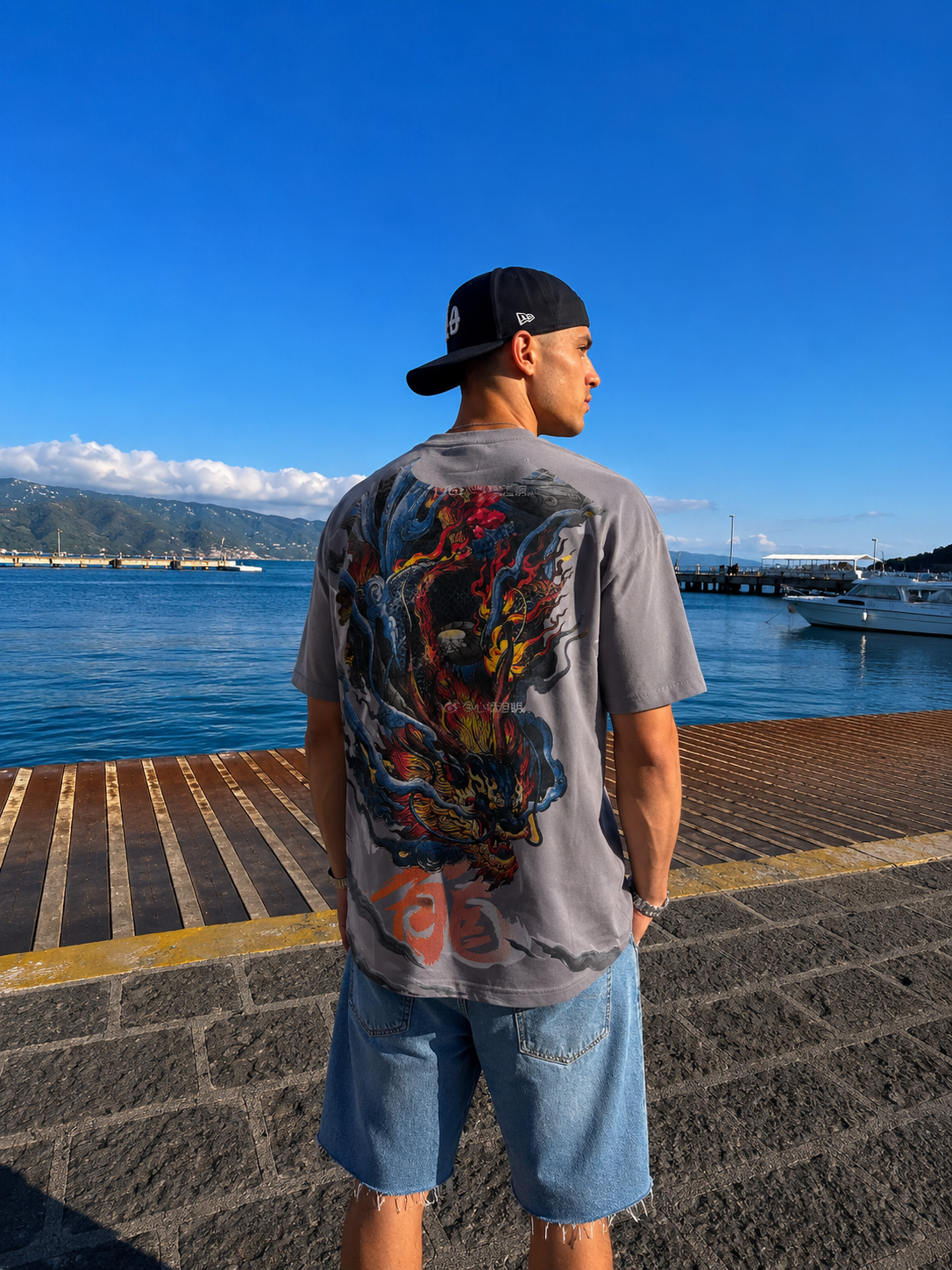 Born To Compete Oversized T-shirt
