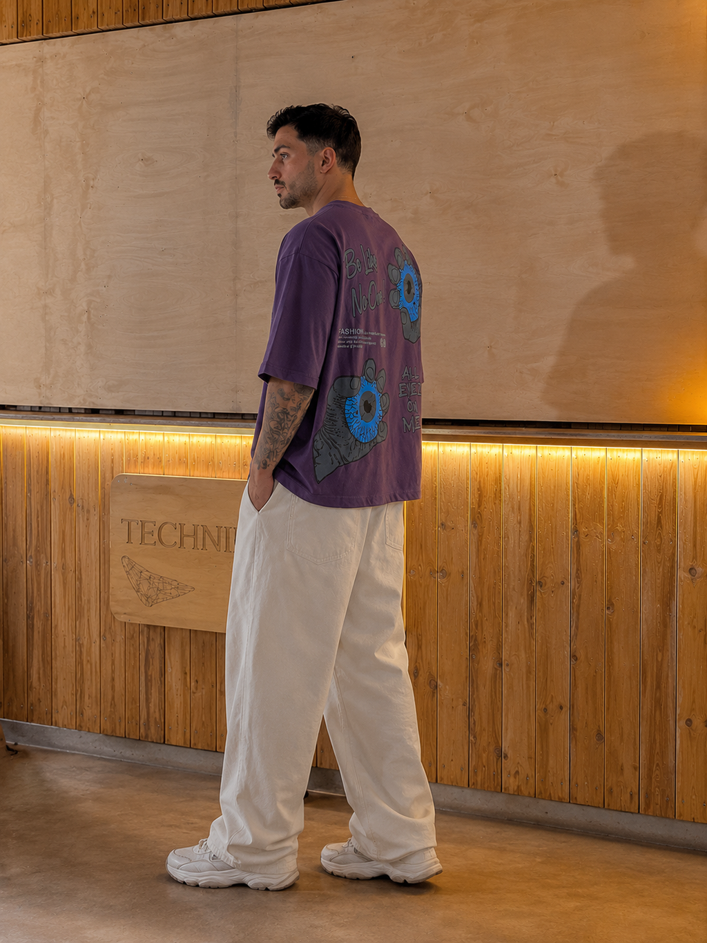 Courage Voltage Oversized T-shirt